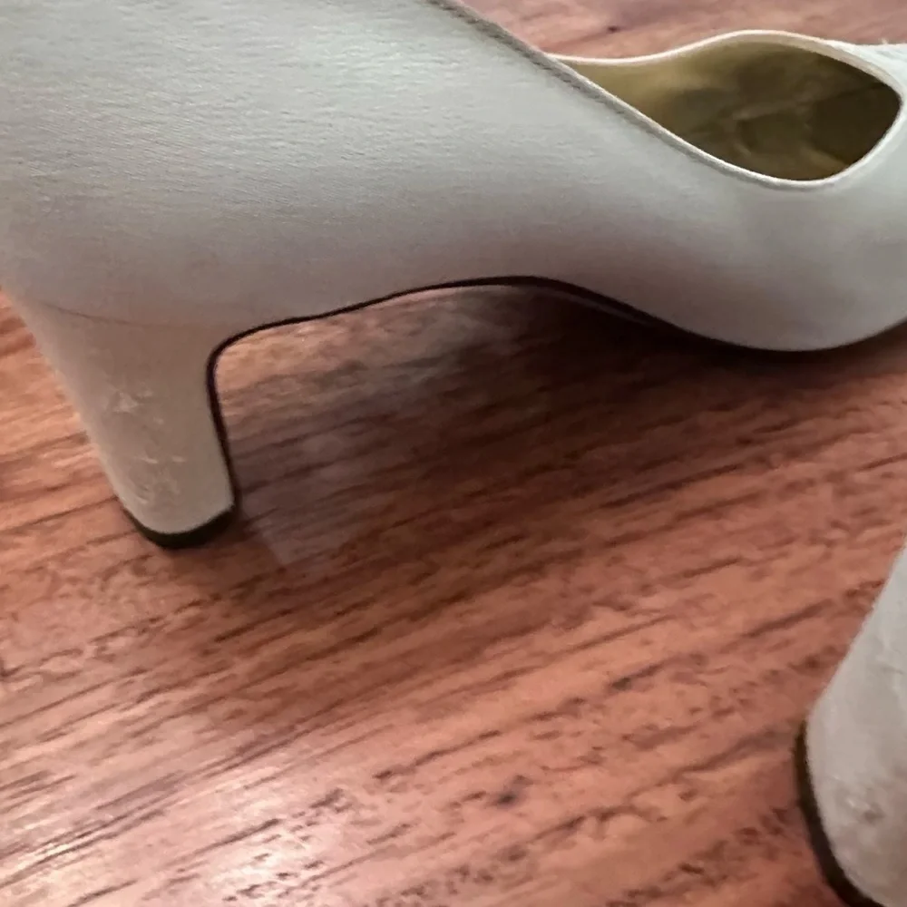 St. John Elegant Silver and Gold Heels